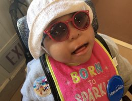A Family’s love, hope, and a life with epilepsy close up of patient
