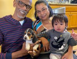 Patients needing heart valve repair can benefit from robotic surgery at LLU From left: Everett Roberts, Mrs. Roberts, and their granddaughter