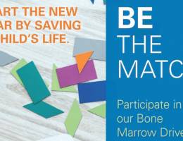 Be a match  – bone marrow screening event Jan. 12