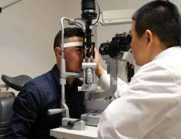 Loma Linda University Eye Institute performs its first corneal cross-linking procedure
