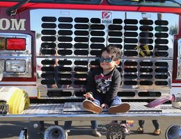 Harleys, leather, fire trucks and Santa join forces for patients at LLUCH