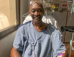 1000 liver transplants have improved LLU patients’ and families’ lives Albert Richards after transplant surgery