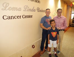 A kindergartener and cancer specialist help principal beat rare cancer
