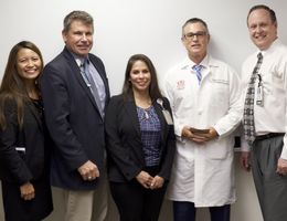 Dental surgeon receives healing hands donation from grateful patient program