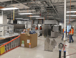Future hospital’s two kitchens will serve patients dietary needs