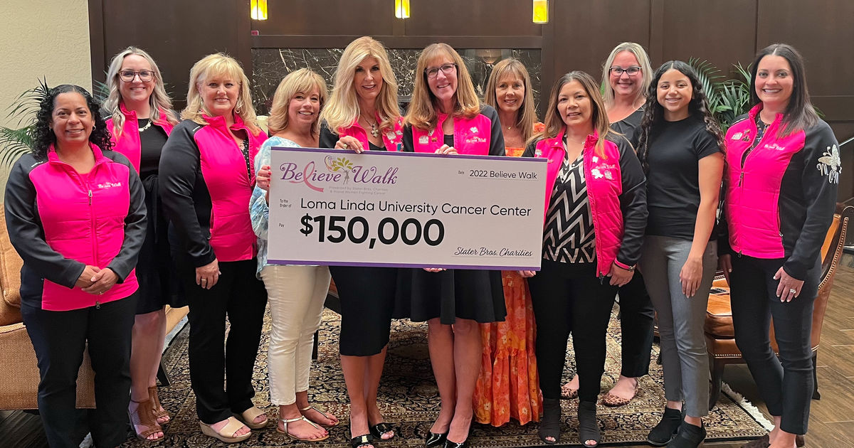 Stater Bros. Charities and Inland Women Fighting Cancer donate 150,000