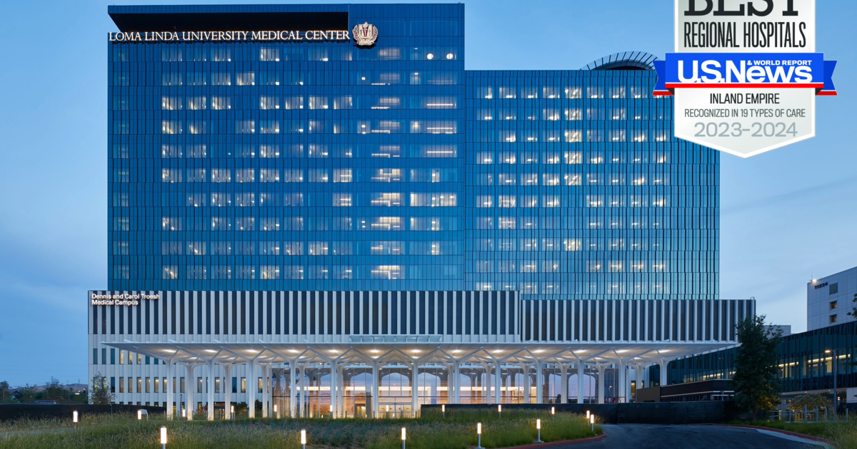 U.S. News & World Report names Loma Linda University Medical Center