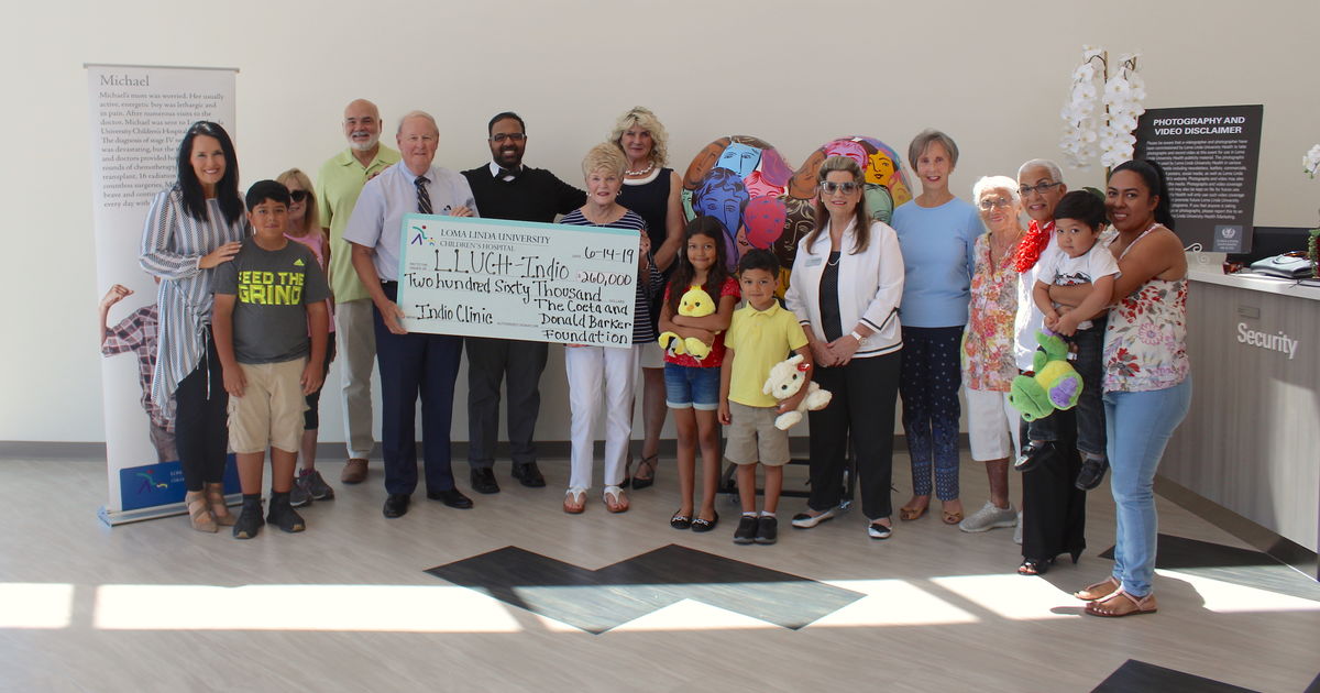 The Coeta and Donald Barker Foundation gifts 260 000 to Indio