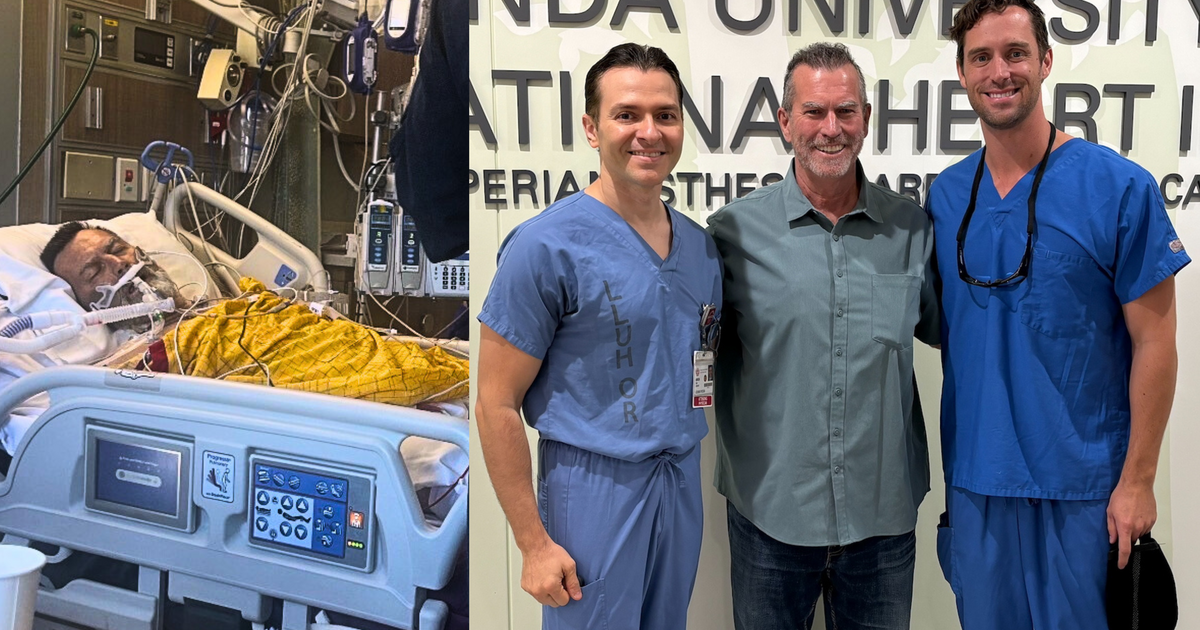 A second chance at life: near-death heart failure patient saved by high-risk procedure