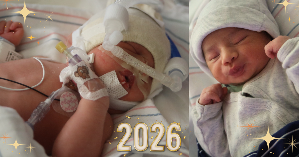 First babies of 2026 born at Children's Hospital | News