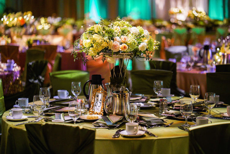 The tables were set with elegance at the 24th annual Storybook Gala.