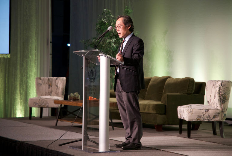 Frank B. Hu, MD, PhD, chair, Department of Nutrition, professor of nutrition and epidemiology at Harvard T.H. Chan School of Public Health, was the opening keynote speaker. 