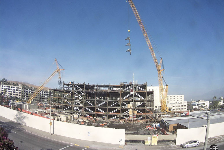 Photo of Loma Linda University Health Building under construction