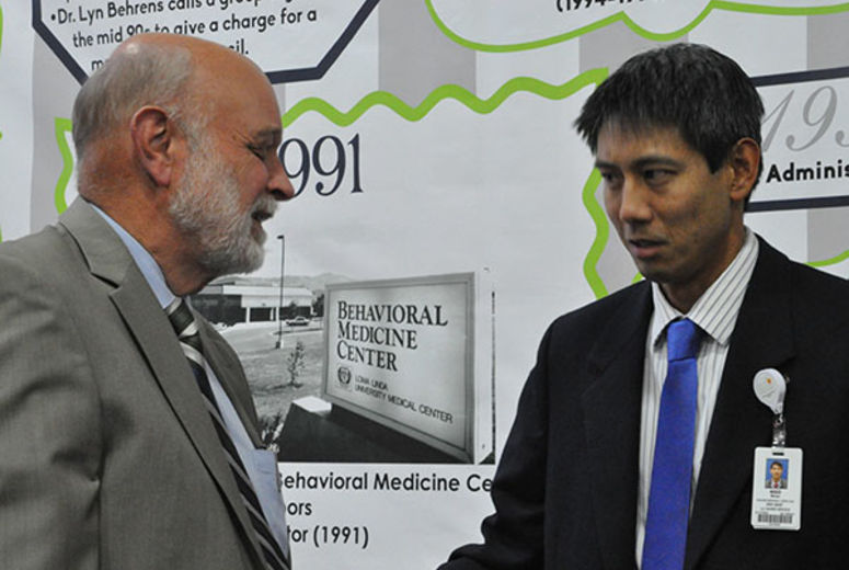 Dr. Richard Hart and Ehren Ngo