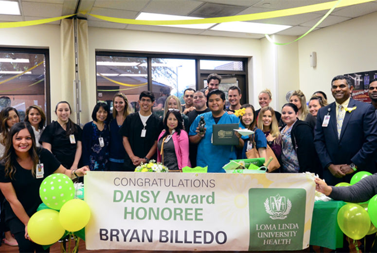DAISY Award winner Bryan Billedo