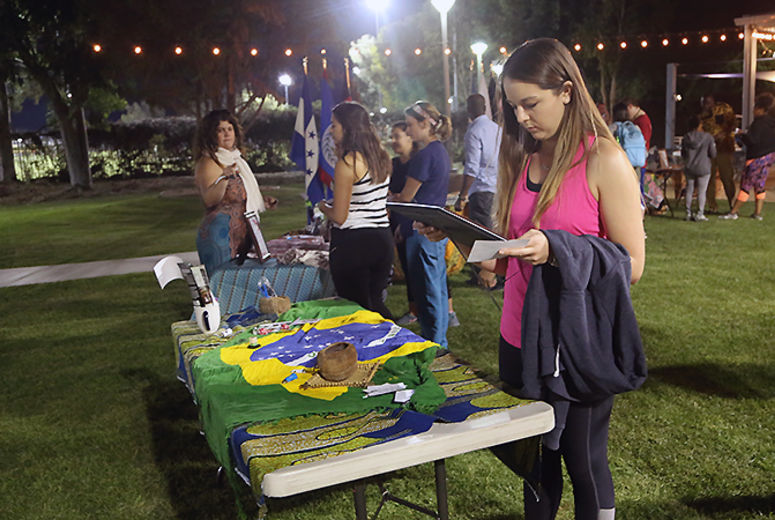 During International night, Students from LLU’s eight schools learned about short-term mission service opportunities offered by Students for International Mission Service.