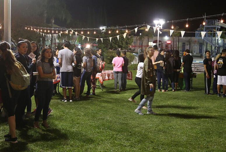 During International night, Students from LLU’s eight schools learned about short-term mission service opportunities offered by Students for International Mission Service.