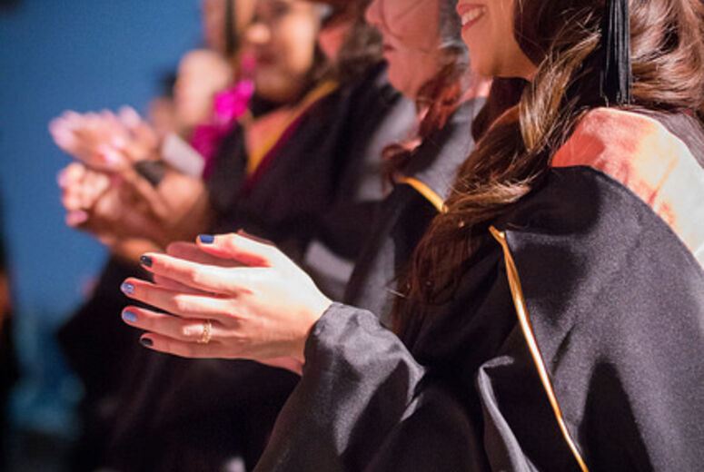 School of Public Health graduation.