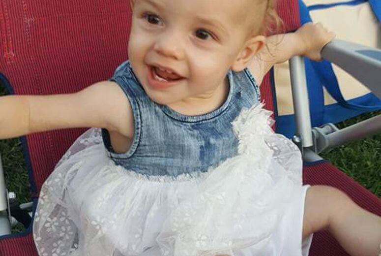 little Vivian at the fair
