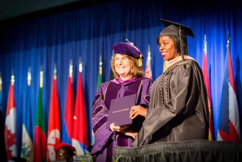 School of Public Health graduation.
