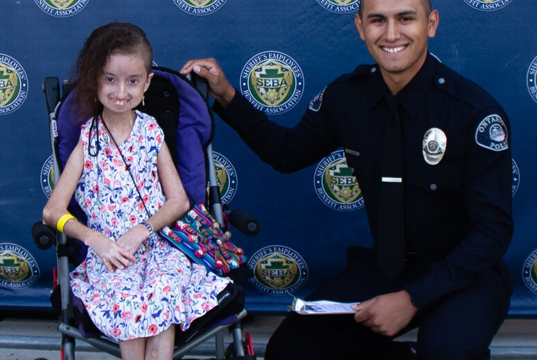 LLU Children's Hospital patients paired with San Bernardino County Sheriff’s Department members to shop for school supplies, healthcare products and clothes.