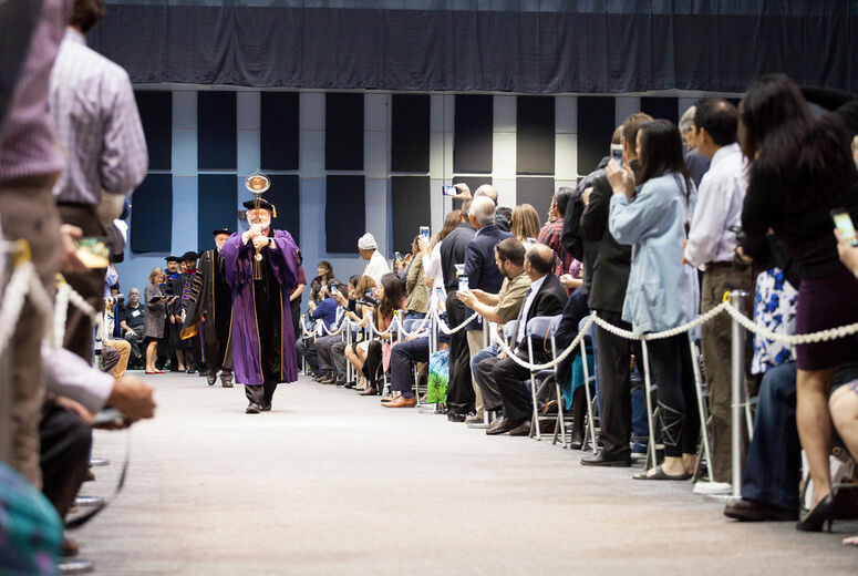 School of Allied Health Professions, graduation session 1.