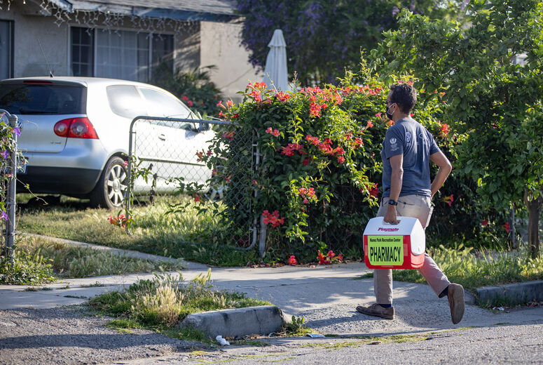 Bringing the vaccine to neighborhood