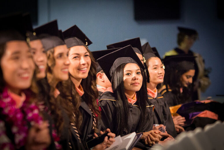 School of Public Health graduation.